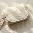 thumbnail image 4 of Cambiador de pañales para bebé recién nacido, colchón grande portátil impermeable de algodón, esteras de juego para el suelo, 4 of 6