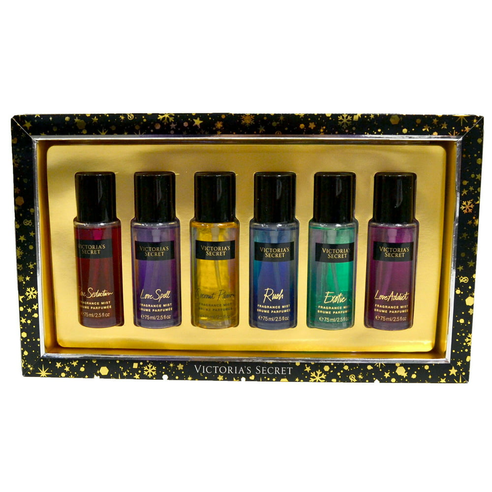 Victoria's Secret Gift Set 6 Piece Fragrance Mist