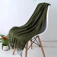 thumbnail image 3 of 2023 new 200*70cm Winter Fashion female Cashmere Wool thin Scarf Lady warm Shawl Pure colour UNISEX Pashmina solid wrap women, 3 of 5