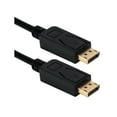 thumbnail image 2 of QVS 6ft DisplayPort 2.0 UltraHD 16K Black Cable with Latches, 2 of 5