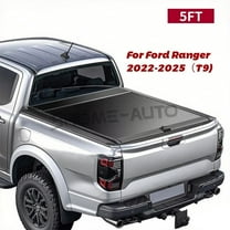 5FT Retractable Truck Bed Tonneau Cover Aluminum For Ford Ranger T9 2022 2023 2024 2025
