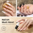 thumbnail image 3 of Set de esmaltes en gel Nail Art Liner Beetles, 4 unidades, colores clásicos, 3 of 8