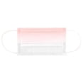 thumbnail image 4 of NETSENG 100pcs Adult Disposable Face Mask Cheek Red Mask Gradient Face Mask 3 Layers Medical Facial Mask, 4 of 5