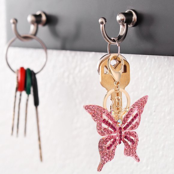 COSMOBETTY 1Ud Colgante Decorativo Rosa Para Llaves Y Con Material Resistente