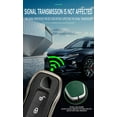 thumbnail image 3 of 3 4 Button Key Fob Cover for Porsche 911 Cayenne Macan Panamera Taycan Accessories with Keychains Alloy PU Leather Smart Key Cover Protector, 3 of 7