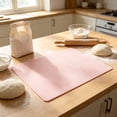 thumbnail image 2 of Food Grade Silicone Dough Rolling Pad - Non-Stick Dough Board for Bread Pizza Pastry, Thick Counter Protector, Washable and Durable Kitchen Mat Pink, 2 of 6