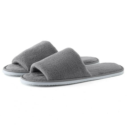 

Men And Women Disposable Slippers Hotel Home Stay Coral Velvet Antiskid Sole Disposable Cotton Slippers