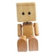 thumbnail image 5 of Adorno de tablero de coche: muñeco con pies que se mueven, figura de madera multiusos Haya con tapa, 5 of 9