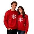 thumbnail image 5 of Christmas Sweatshirts Men Women's Merry Christmas Couples Matching Outfits Long Sleeve Shirts Crewneck Pullover Winter Fleece Sweaters Xmas Funny Holiday Sweatshirts Gifts, 5 of 9