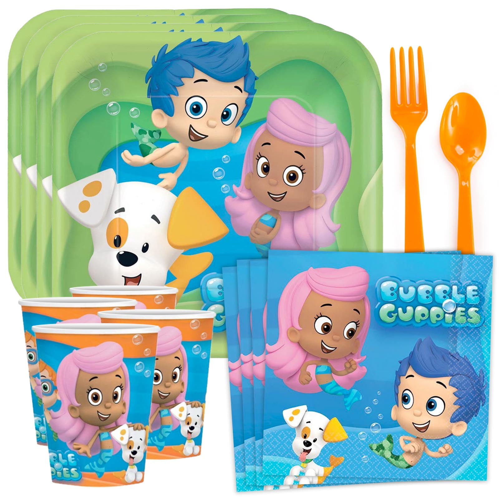 Bubble Guppies Standard Kit (Serves 8) Party Supplies