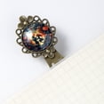 thumbnail image 5 of Love Vintage Copper-Colored Lace Bookmarks: Stainless Steel Reading Accessories for Book Lovers - Set of 2, 5 of 5