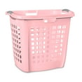 thumbnail image 6 of Sterilite Ultra Easy Carry Laundry Basket - 2.1 Bushel Hamper - 4 Pack, Pink Frost, 6 of 9