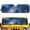 Blue Galaxy Starry Sky, variant on POLERO Stylish Off-Road Windshield Sun Shade with Bicycle Print - Blocks UV Rays Keeps Vehicle Cool for Daily Parking & Cycling Lovers