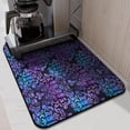 thumbnail image 2 of Washable Rubber Boho Style Vintage Floral Dish Drying Mats for Kitchen Counter Home Large Coffee Bar Pad Accessories and Decor for Utensils Stemware 18''x24'', 2 of 7