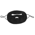 thumbnail image 1 of Mascarilla facial de seda azul marino para aventuras al aire libre: secado rápido, transpirable, ideal para senderismo, escalada, esquí, protección UV, 1 of 8