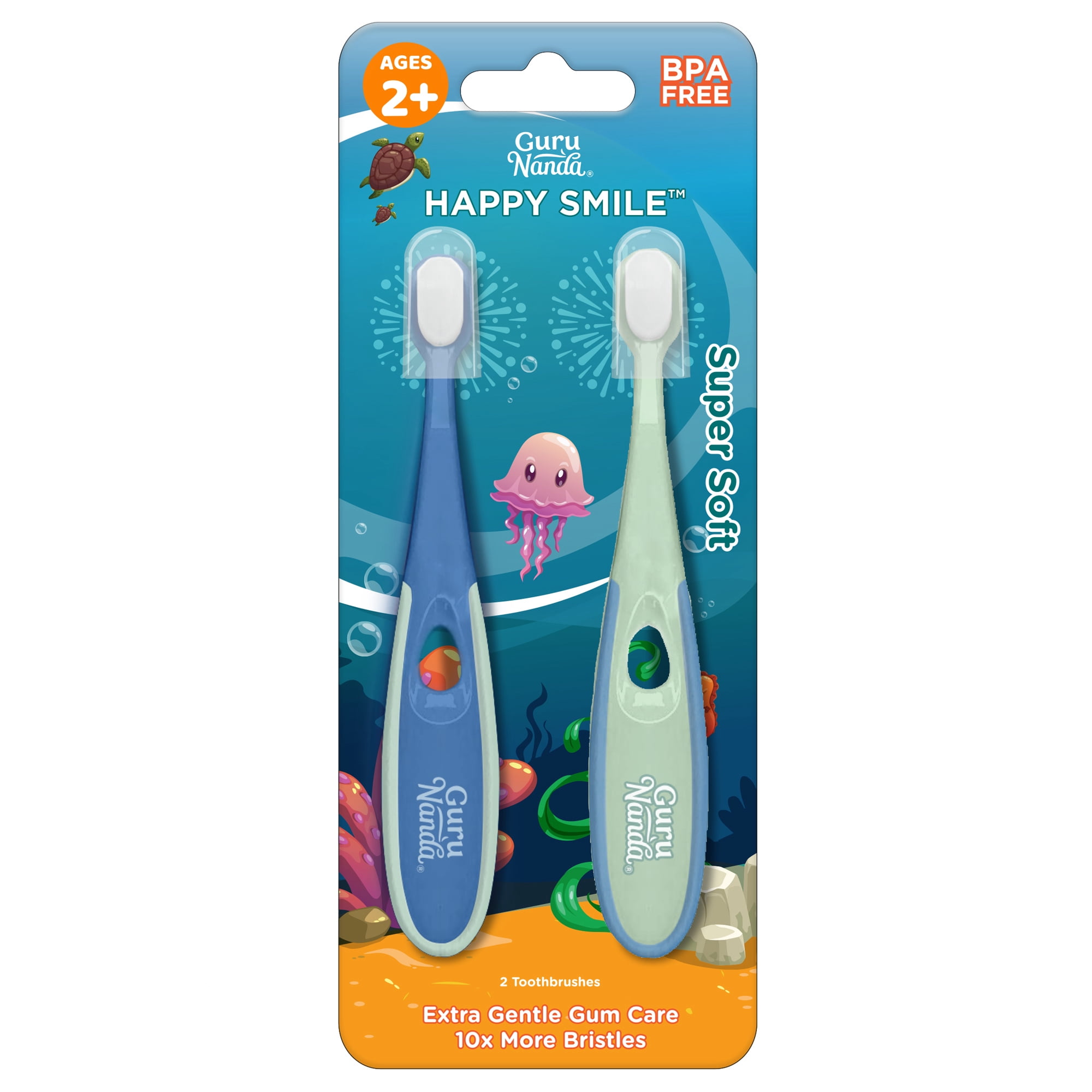 Dr. Fresh Kids' Toothbrushes, Extra Soft, 5 ct - Walmart.com