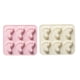 thumbnail image 1 of 2 piezas de molde para galleta de chocolate, molde para modelar los pies pequeños, molde para cubitos de hielo., 1 of 5