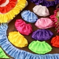 thumbnail image 5 of Yellow Ruffle Ribbon 3inch Wide Ruffle Trim Lace Craft Supply for Sewing, Decor, 5 of 5