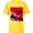 Yellow, variant on Disney Racing Birthday Boy Mickey Mouse Race Car Party - Short Sleeve T-Shirt for Kids - Customized-White
