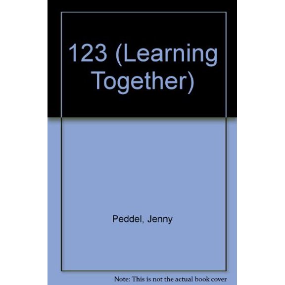 Pre-Owned One Two Three: Learning Together, 9781858541211, 1858541212, Hardcover,