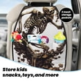 thumbnail image 5 of Naloa Skeleton Dance with Mushrooms 2Pcs Anti-Kick Back Seat Cover Kick Mat, Car Seat Protector with 3 Storage Pockets, 5 of 8
