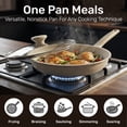 thumbnail image 6 of Granitestone 20 Pc Pots and Pans Set Non Stick Cookware Set with Steamer, Cooking Utensils and Pad Protectors, Stay Cool Handles, Oven and Dishwasher Safe, 6 of 10