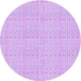 thumbnail image 1 of Ahgly Company Machine Washable Indoor Round Transitional Heliotrope Purple Area Rugs, 7' Round, 1 of 7