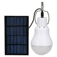 thumbnail image 1 of Solar Powered Shed Light Bulb LED Portable Hang Up .3W Lamp Hooking Chicken Coop, 1 of 5