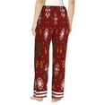thumbnail image 3 of Daiia Merry Christmas Women's Sleep Pant with Pockets and Drawstring,Pajama Pants-Small, 3 of 9