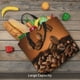 thumbnail image 5 of Fotbe Coffee Beans Bolsa Tote con Estampado para Mujer, Bolsos con Cremallera, Bolsa de Hombro Casual de Gran Capacidad con Bolsillos Internos, 5 of 7