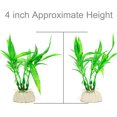 thumbnail image 4 of Plantas de acuario artificiales Comsun, tamaño pequeño, 10 unidades, color verde, 4 of 14