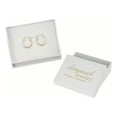 thumbnail image 3 of Arete Arracada Imperial Jewlery Plata Ley 925 Diamantada Mujer 15mm, 3 of 4