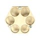 thumbnail image 1 of Rack de exhibición de pelota de golf, soporte de pelota de golf, organización de estanterías de organización multifunción, para colecciones de sala de Hexagon 17cmx14cm, 1 of 8