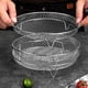 thumbnail image 5 of Freidora de Aire con Parrilla Especial, Placa Redonda, Apilable de , Vaporera para Tostadas, Rejilla para Brochetas de Acero Inoxidable 304., 5 of 7