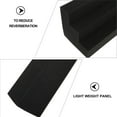thumbnail image 3 of Minkissy Wall Sound Insulation Board Acoustic Foamed Tile for Studio Use Black 1Pcs, 3 of 8