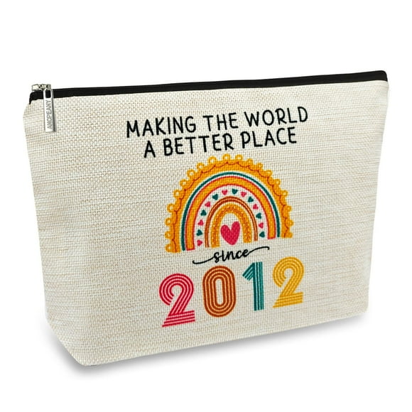 Cosmetic Case ancpeany - Bolsa de maquillaje para niñas (25 x 18 cm)