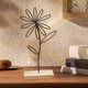 thumbnail image 2 of Fiudx Decoración Floral de Hierro, Diseño Único de Arte En Hierro, Uso Interior y Exterior, Ideal para Amantes de Los Arreglos Florales, Regalo para Amantes de La Decoración Del Hogar, Tamaño 24 X 14, 2 of 7