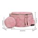 thumbnail image 5 of Bolso de pecho para mujer, Bolso de hombro con entramado rómbico a la moda, Bolso de mensajero informal Simple, 5 of 8