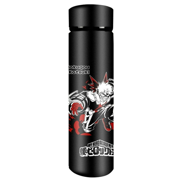 Roffatide Anime My Hero Academia Katsuki Bakugo Stainless Steel Thermos Water Bottle Hot & Cold for Hours Insulated Bottle Roffatide Anime My Hero Academia Katsuki Bakugo Stainless Steel Thermos Water Bottle Hot & Cold for Hours Insulated Bottle