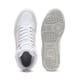 thumbnail image 5 of Tenis Puma Rebound V6 Mid Blanco Gris Rosa 22-26 blanco 25.5, 5 of 6