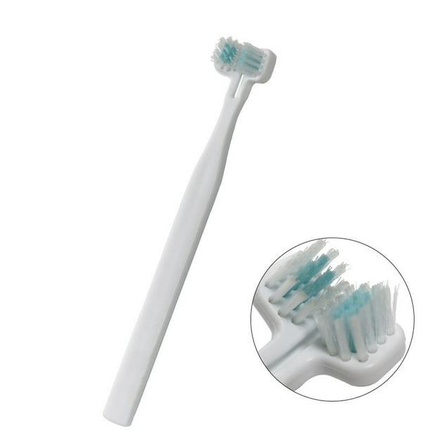 Fysho Pet Plastic Double Headed Toothbrush, Cats Optimal Oral Health