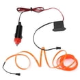 thumbnail image 1 of Light Glow Wire  Vehicle Cold Light  12v Car Light Glowing Wire  Car Cold Light DC 12V Orange Light Glowing Wire Car Vehicle Cold Light    Lighter Drive5 Meters, 1 of 8