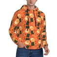 thumbnail image 2 of Uemuo Ramen Noodle Soup Pattern Men's Hoodie - Casual Pullover Hoodie with Kangaroo Pocket, Stylish Hooded Sweatshirt for Everyday Wear-XX-Large, 2 of 7
