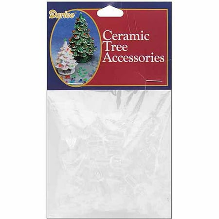 Replacement Ceramic Christmas Tree Lights: Clear, Flame Shaped, 5/8