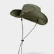 thumbnail image 3 of Sombreros para hombre y mujer, estilo único, color sólido, sombrero de pescador, sombrero de playa, sombrero de poliéster para mujer., 3 of 3