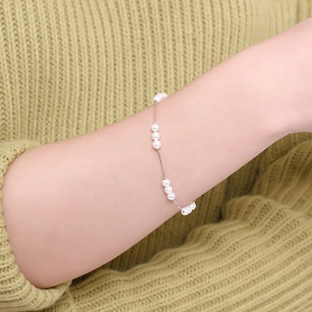 Fine pearl bracelet deals