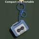 thumbnail image 4 of Xihbxyly Llavero de Grabadora Vintage, Función de Grabación Portátil, Altavoz Multifuncional, Diseño Ornamental Exquisito, Sonido Nítido y Natural, Regalo Único, Tamaño 5,5 X 4,1 X 2,2 Cm, 4 of 6