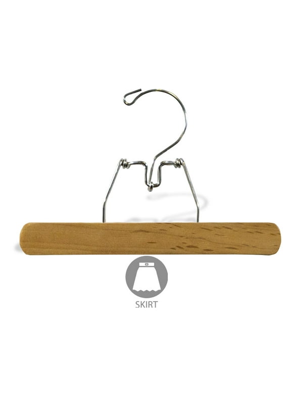 Wood Hangers in Laundry Storage & Organization