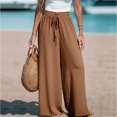 thumbnail image 2 of Women Pants Bell Bottoms Multi Colored Slim Trousers Ladies Work Leggings, 2 of 3