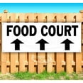 thumbnail image 1 of Food Court 13 oz Vinyl Banner With Metal Grommets, 1 of 4